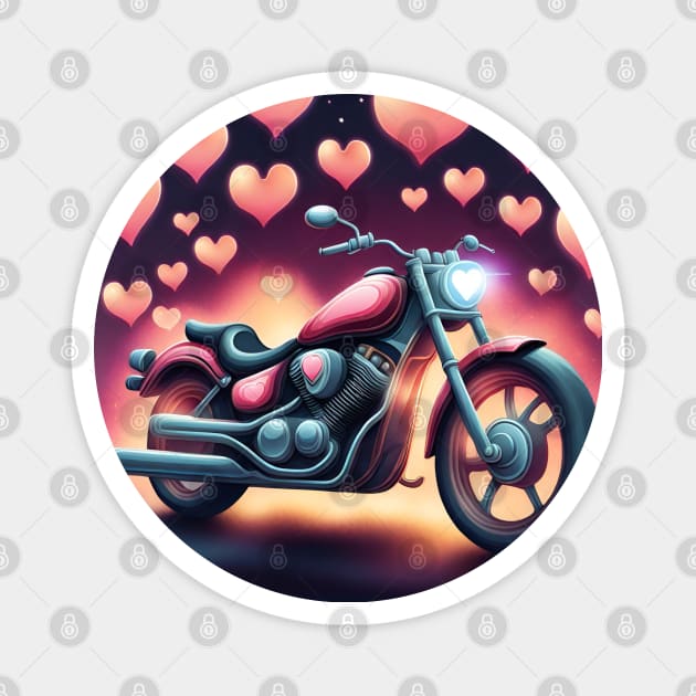 Motorcycle Lover Magnet by BlackMeme94